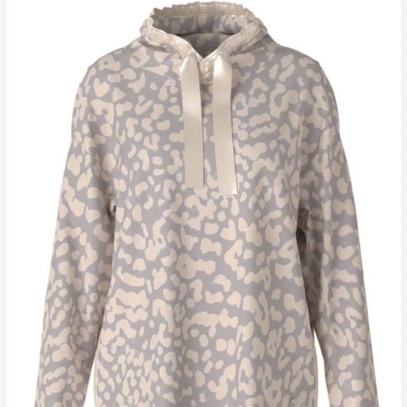 Marc Cain Tops - MARC CAIN ADDITIONS ANIMAL PRINT SWEATSHIRT Pink Grey Sz N3 US 6